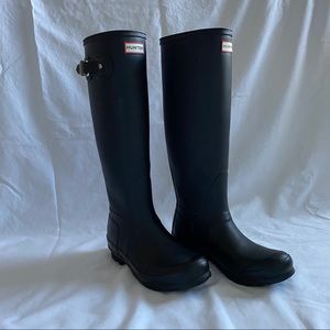 Women’s Hunter Boots Original Tall Matte Black